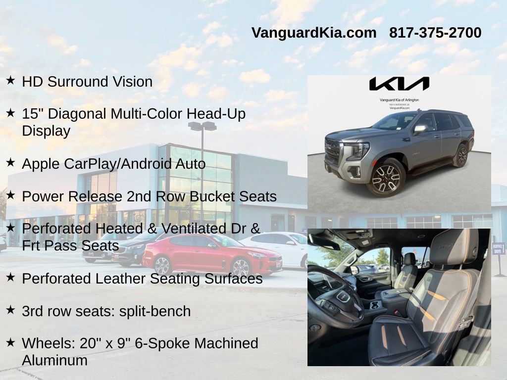 Used 2024 GMC Yukon AT4 w/ Technology Package AWD/4WD image 18