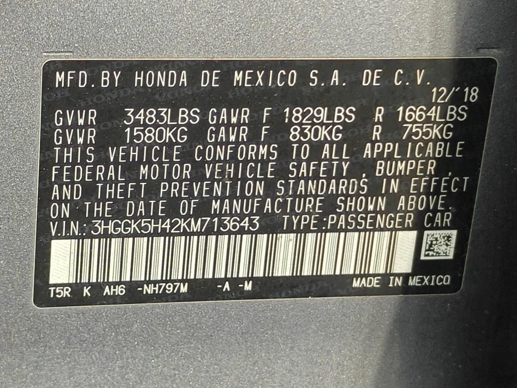 Used 2019 Honda Fit LX image 40