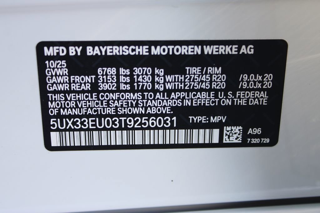 New 2026 BMW X5 M60i w/ Climate Comfort Package image 52