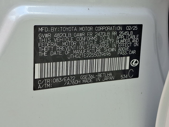 Certified 2025 Lexus IS 350 F Sport w/ Navigation Package AWD/4WD image 30