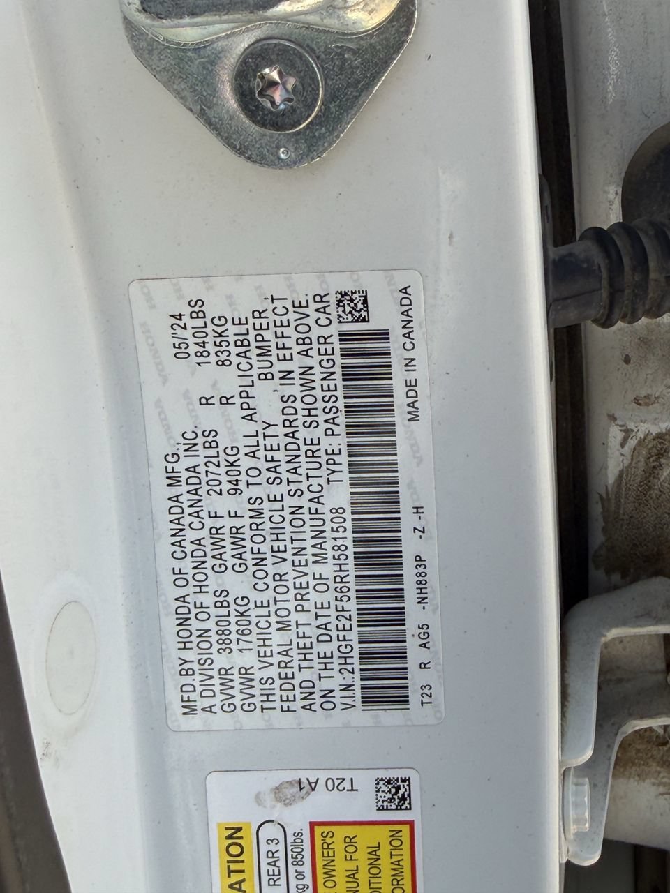 Used 2024 Honda Civic Sport image 28