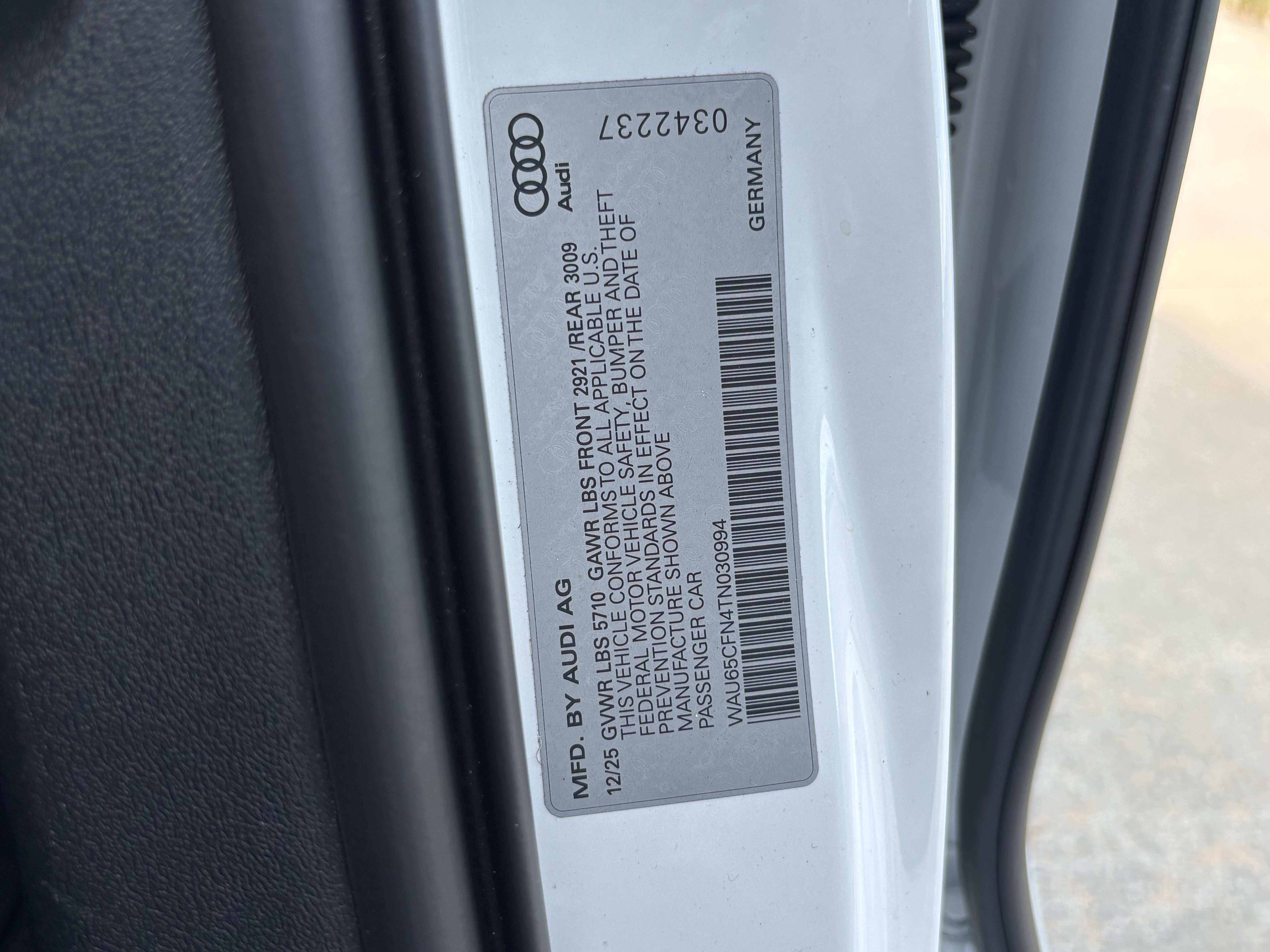Certified 2026 Audi A6 Prestige AWD/4WD image 37