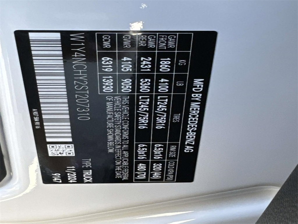 New 2025 Mercedes-Benz Sprinter 2500 image 28