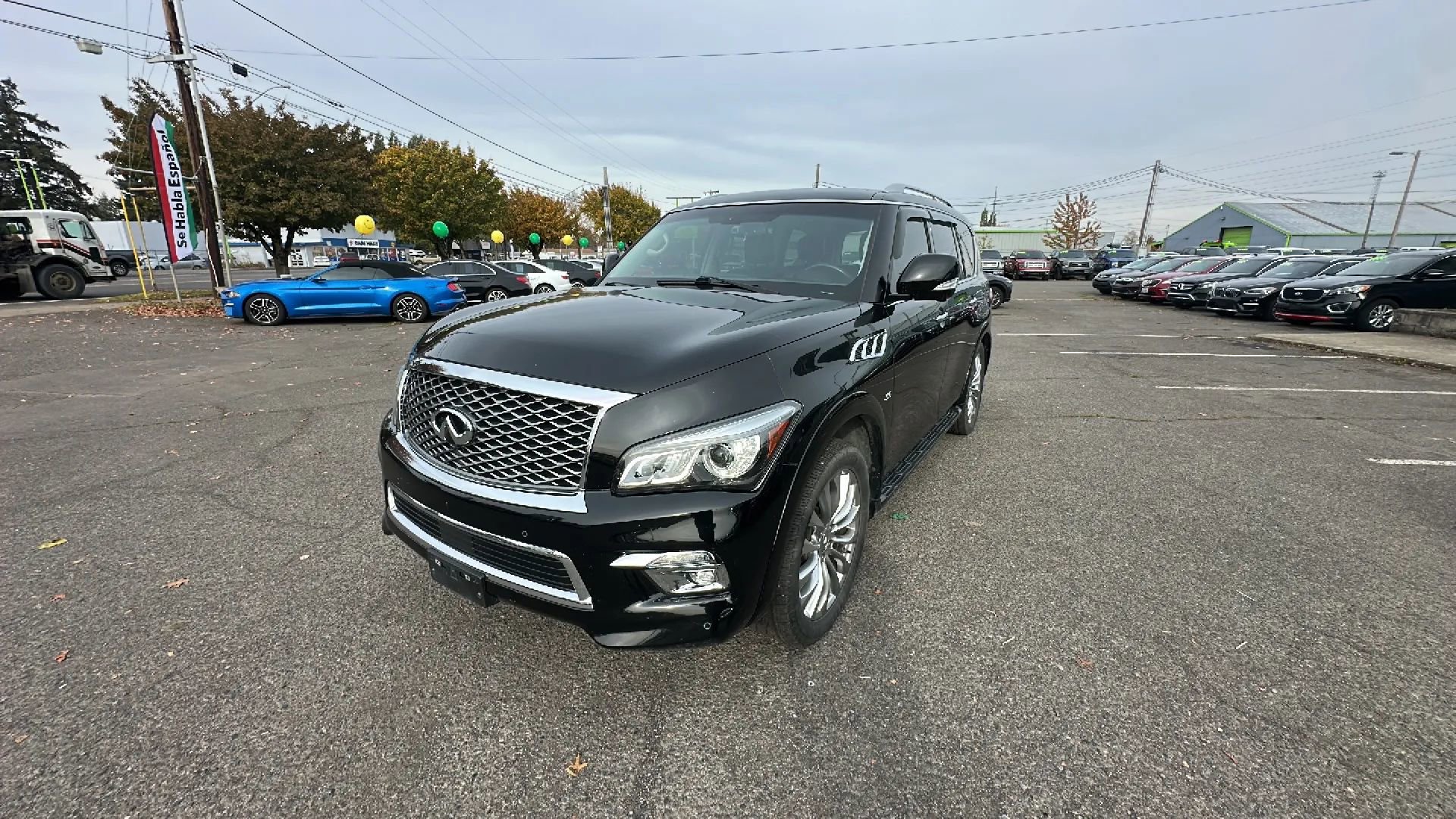 Used 2015 INFINITI QX80 4WD w/ 22" Wheel Package image 7
