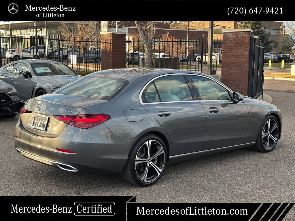 Certified 2025 Mercedes-Benz C 300 4MATIC Sedan image 5