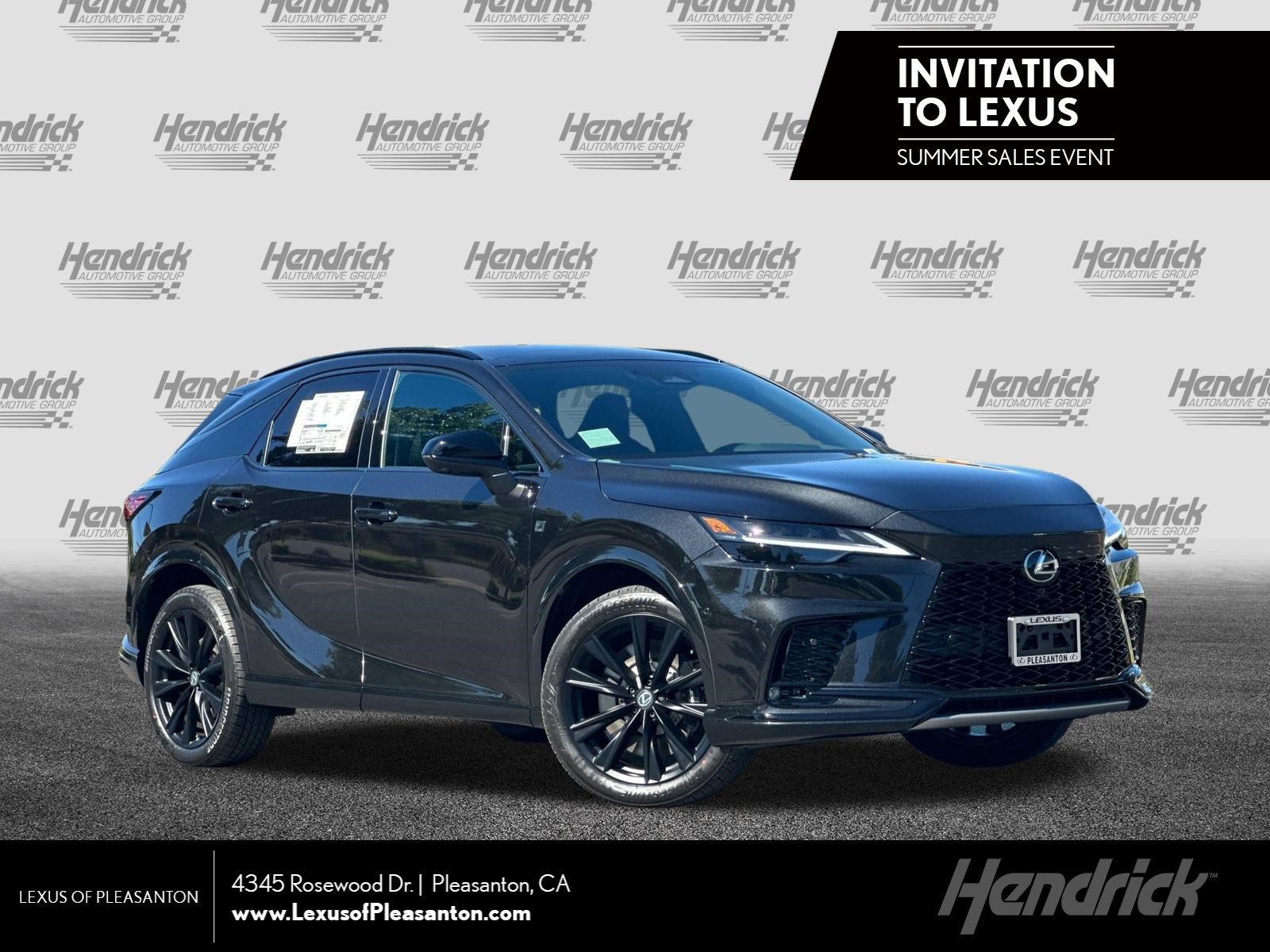 New 2026 Lexus RX 500h F Sport AWD/4WD video 1