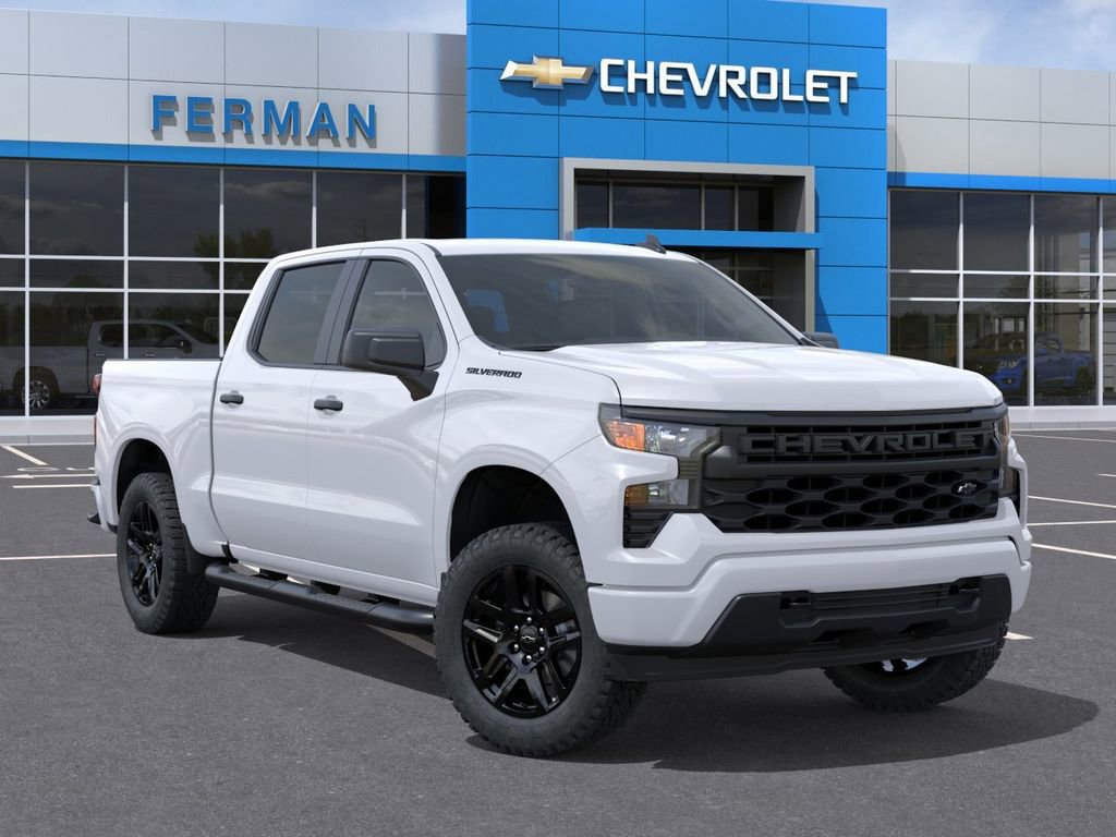 New 2024 Chevrolet Silverado 1500 Custom w/ Turbomax Blackout Package RWD image 8