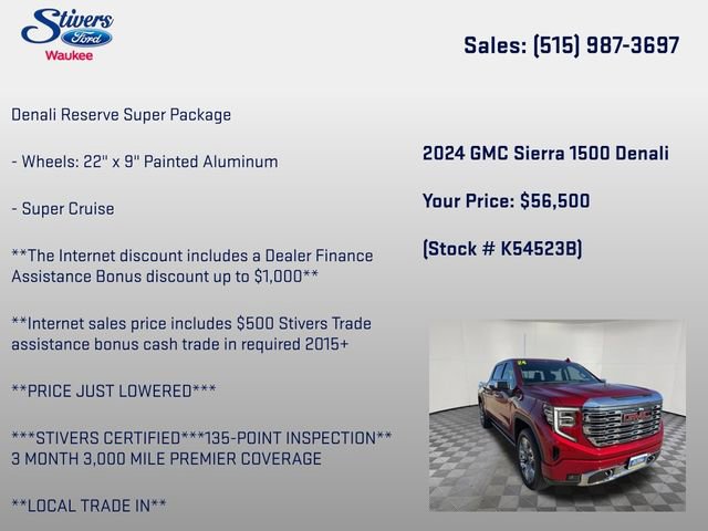 Used 2024 GMC Sierra 1500 Denali image 15