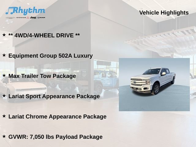 Used 2019 Ford F150 Lariat w/ Equipment Group 502A Luxury image 5