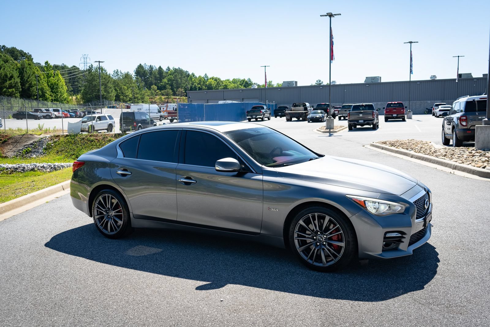Used 2017 INFINITI Q50 Red Sport 400 AWD/4WD image 11