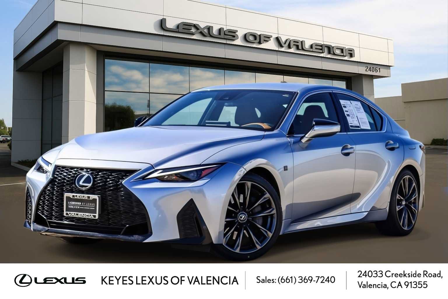 Certified 2025 Lexus IS 300 F Sport w/ Accessory Package 2