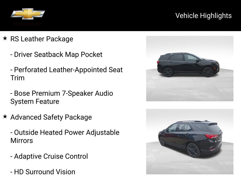 Used 2022 Chevrolet Equinox RS w/ RS Leather Package AWD/4WD image 19