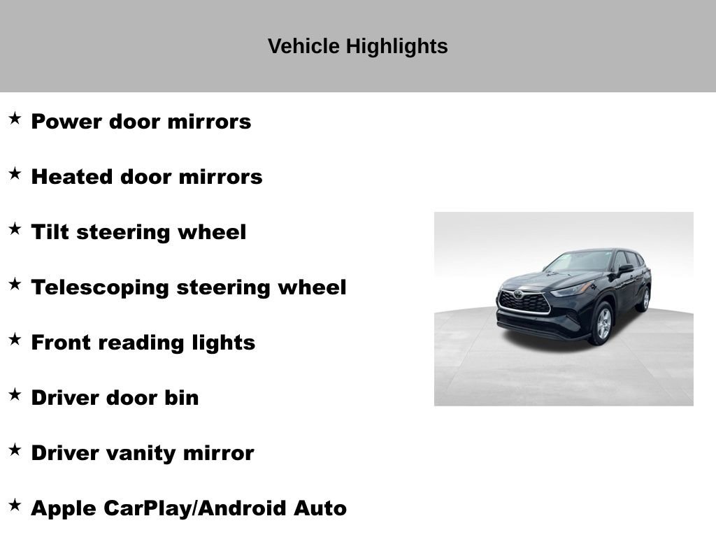 Used 2023 Toyota Highlander L image 54