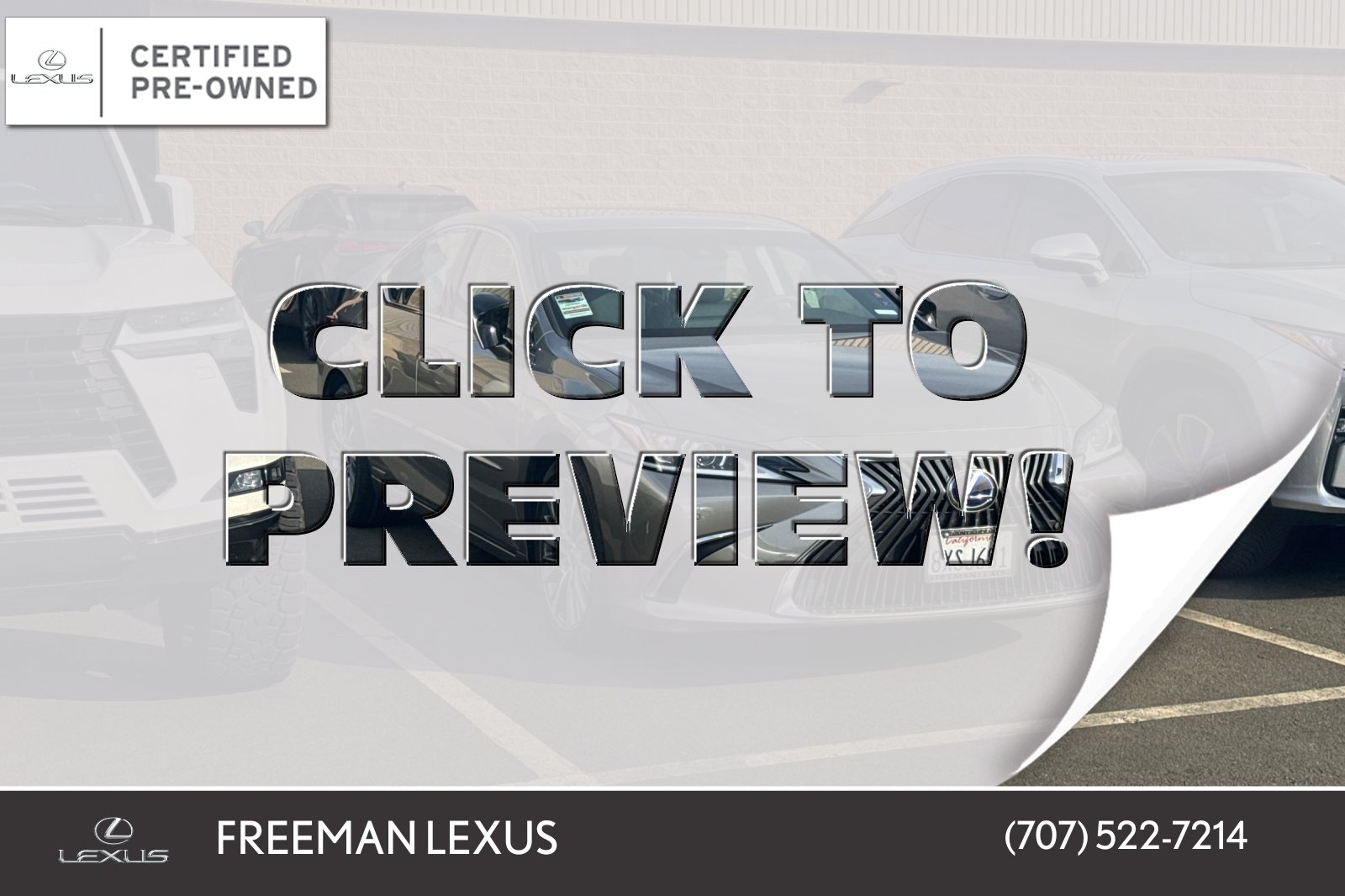 Used 2021 Lexus ES 300h w/ Premium Package