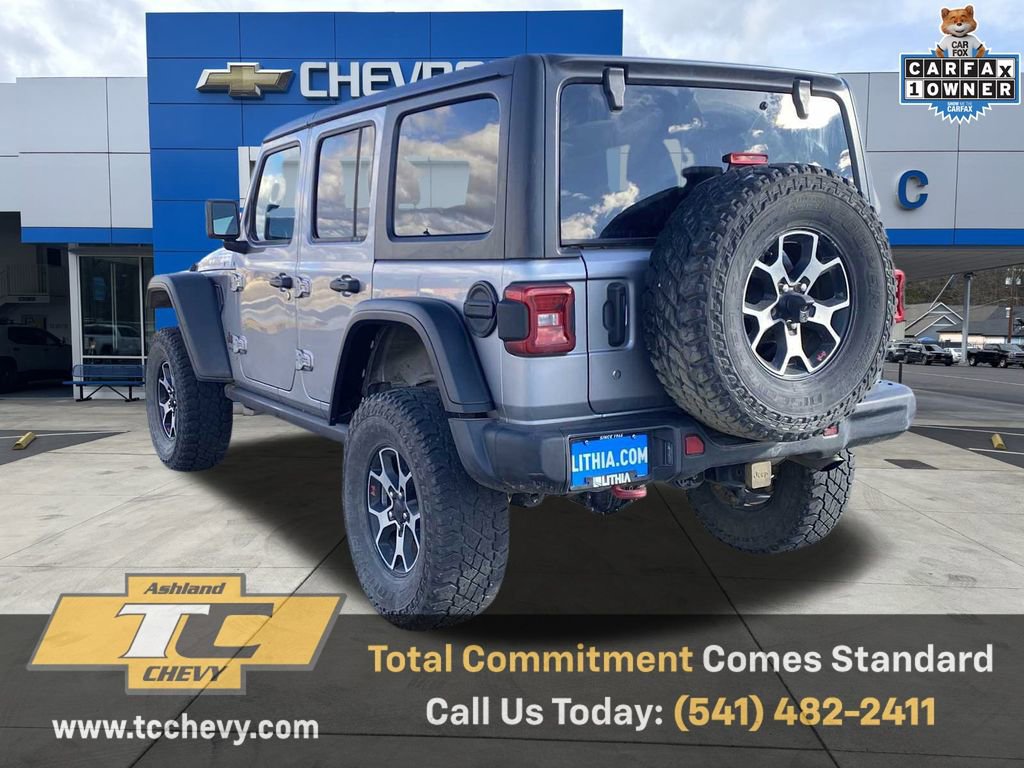 Used 2018 Jeep Wrangler Unlimited Rubicon w/ Steel Bumper Group image 3