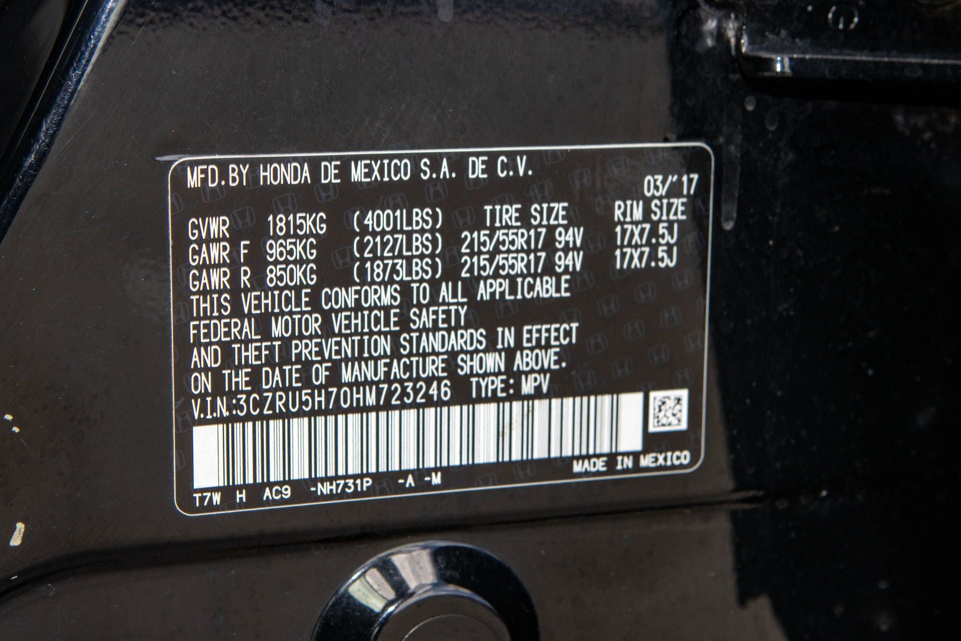 Used 2017 Honda HR-V EX-L image 32