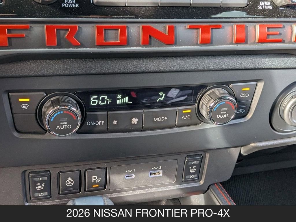 Certified 2026 Nissan Frontier PRO-4X w/ Tow Package AWD/4WD image 23