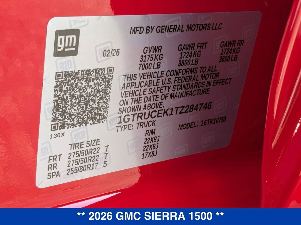 New 2026 GMC Sierra 1500 Elevation w/ Elevation Select Package image 36