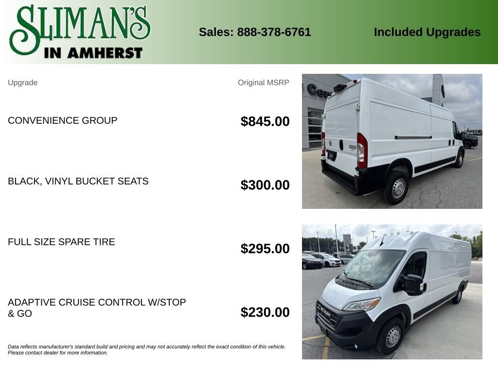 Used 2025 RAM ProMaster 2500 w/ Convenience Group FWD image 11
