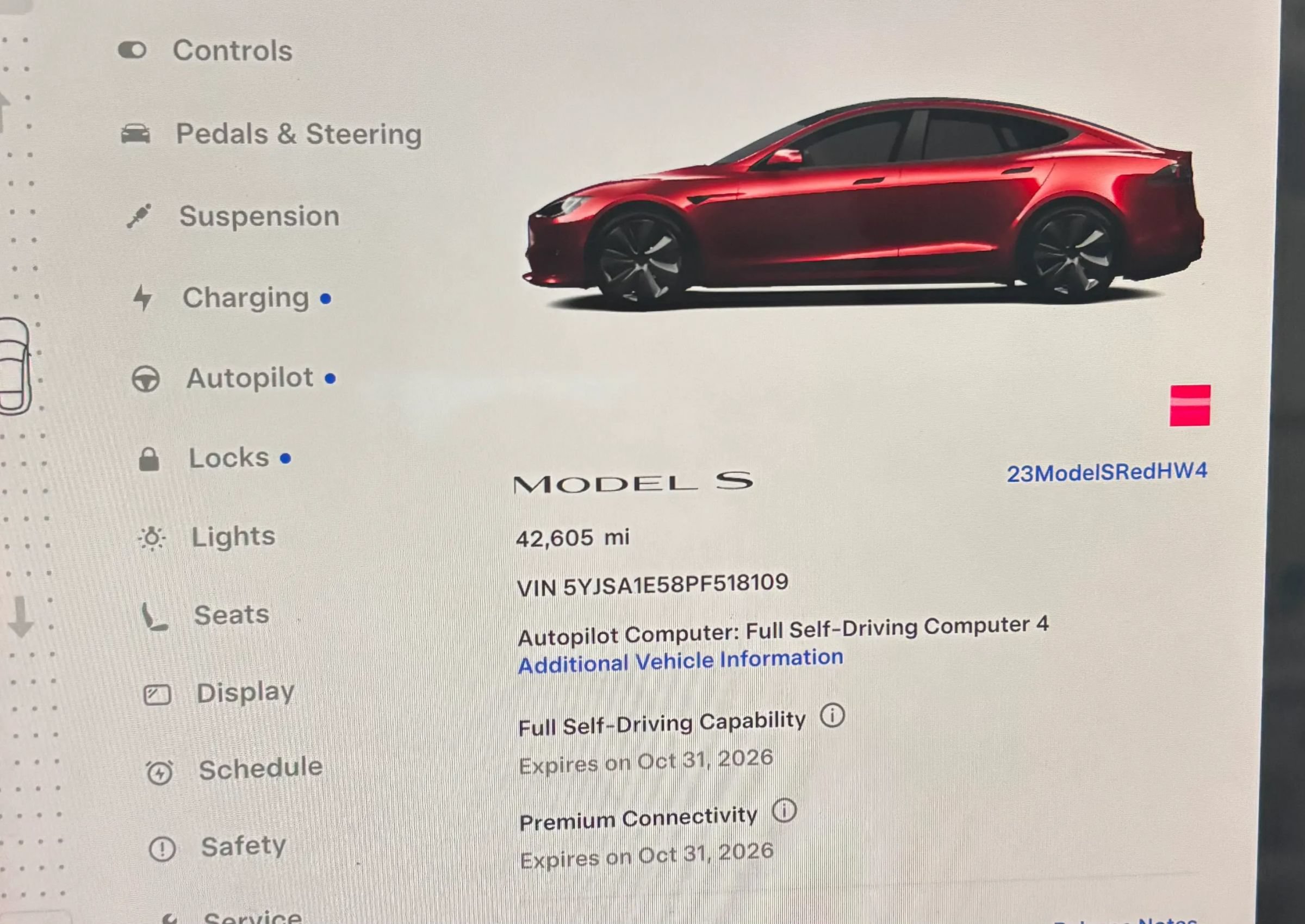 Used 2023 Tesla Model S Standard Range AWD/4WD image 10