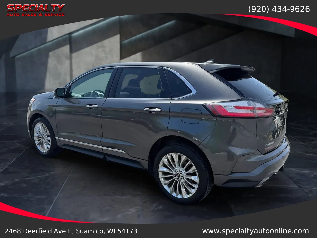Used 2020 Ford Edge Titanium w/ Equipment Group 301A AWD/4WD image 8