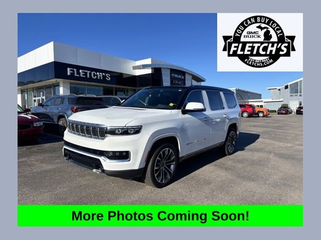Used 2022 Jeep Grand Wagoneer Series III w/ Rear Seat Video Group 1 AWD/4WD image 1
