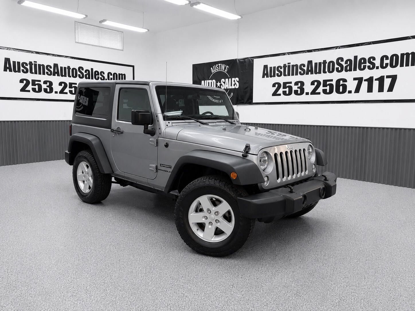 Used 2017 Jeep Wrangler Sport w/ Quick Order Package 24S AWD/4WD image 1