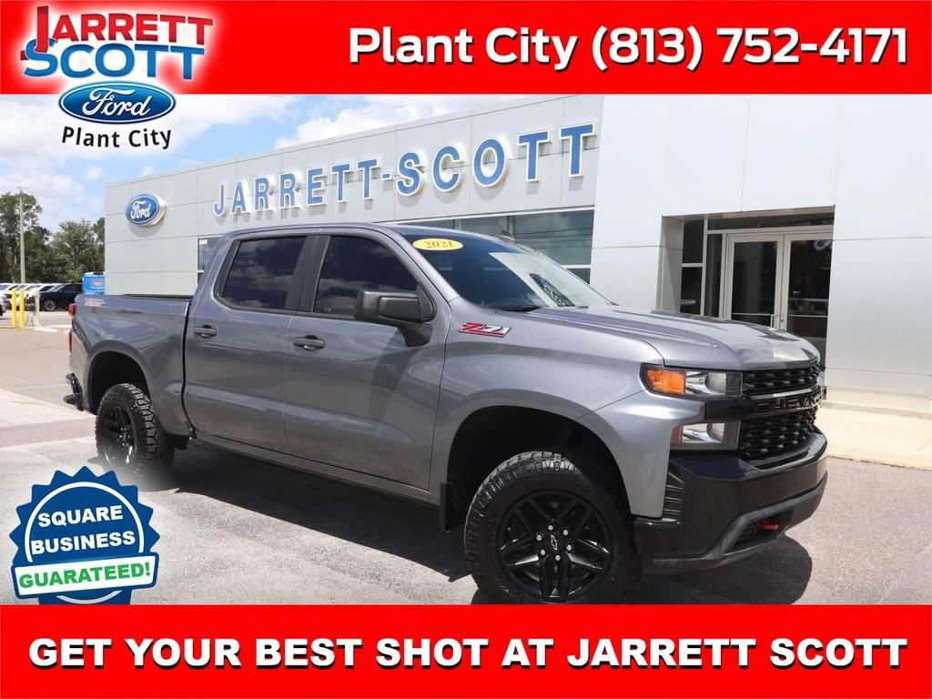 Used 2021 Chevrolet Silverado 1500 Custom Trail Boss image 1