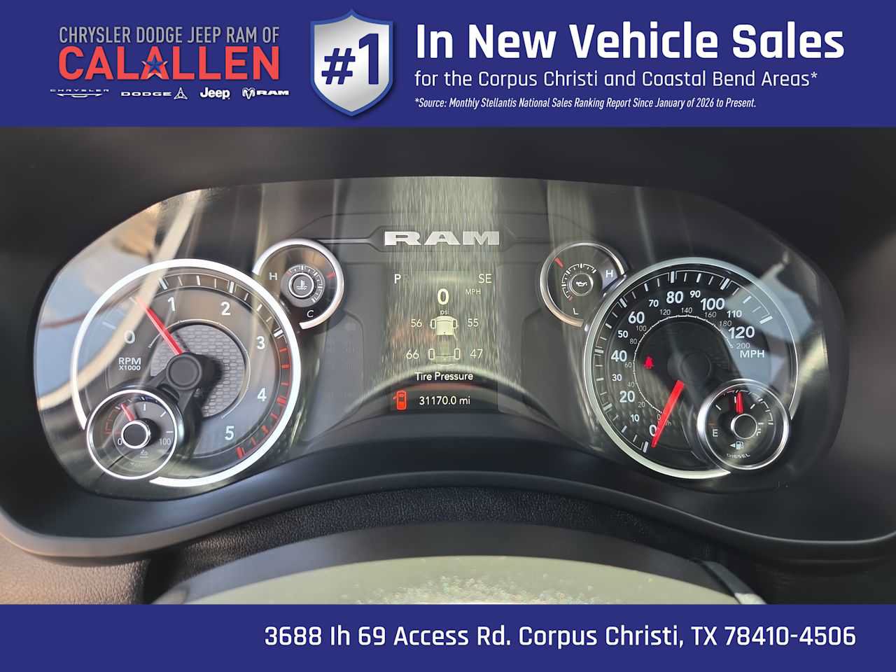 Certified 2024 RAM 3500 Tradesman w/ Chrome Appearance Group AWD/4WD image 26