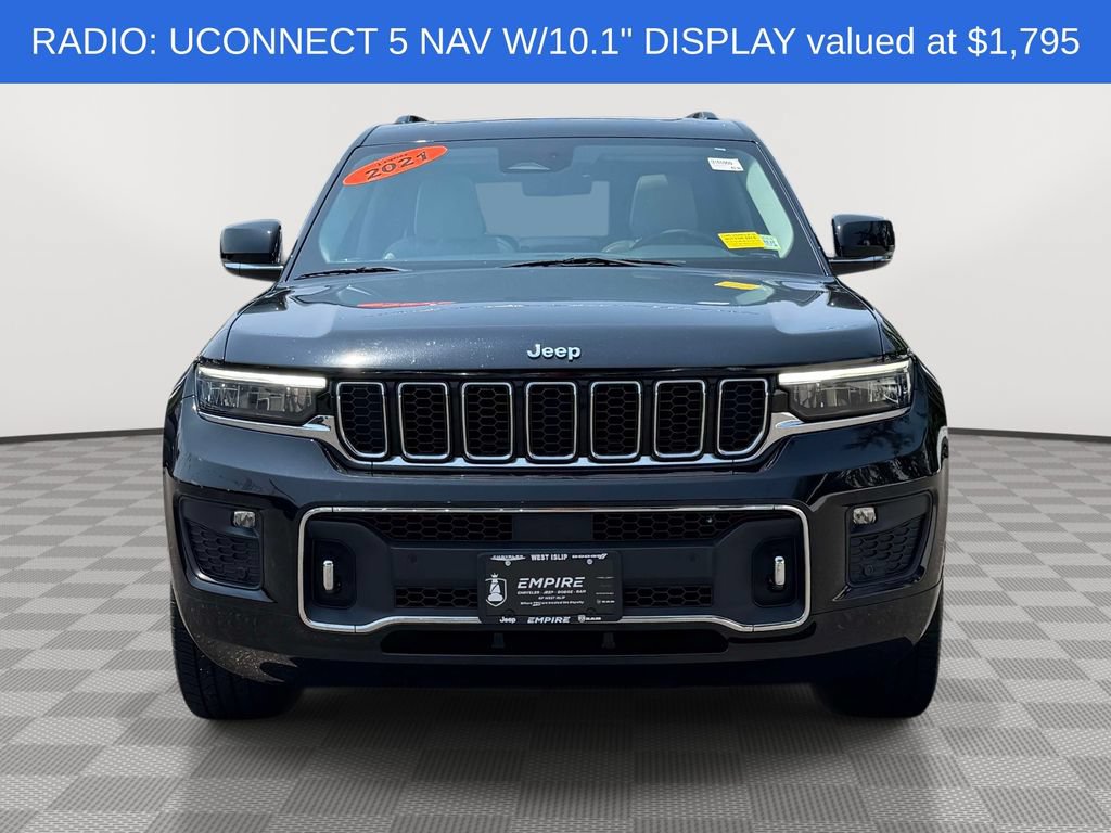 Certified 2021 Jeep Grand Cherokee L Overland w/ Luxury Tech Group IV AWD/4WD image 2