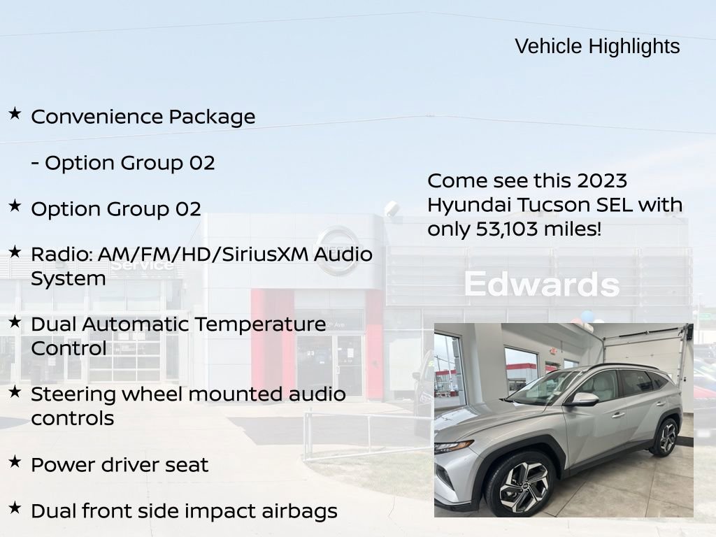 Used 2023 Hyundai Tucson SEL w/ Convenience Package FWD image 11