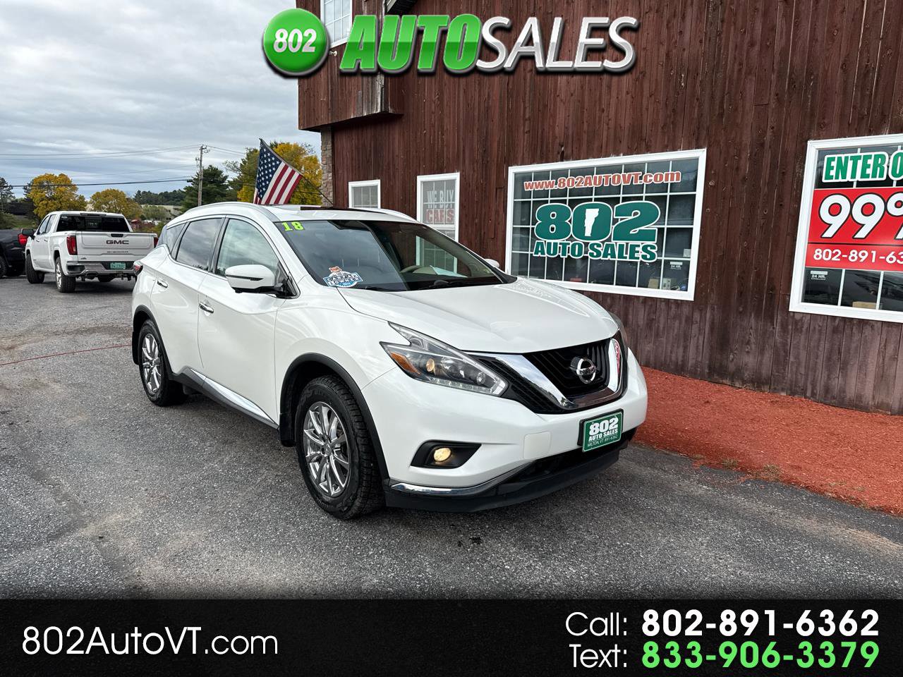 Used 2018 Nissan Murano SL w/ Moonroof Package image 1