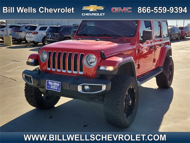 Used 2018 Jeep Wrangler Unlimited Sahara image 1
