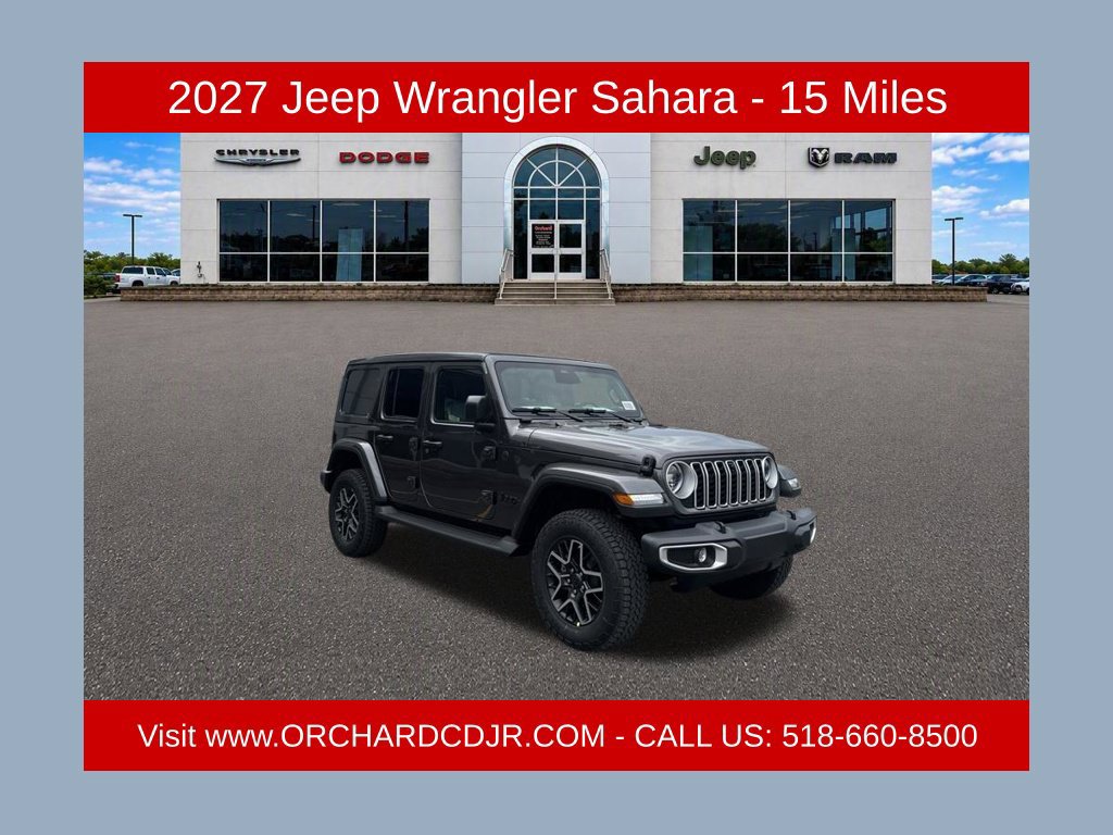 New 2027 Jeep Wrangler Unlimited Sahara AWD/4WD 360° Tour