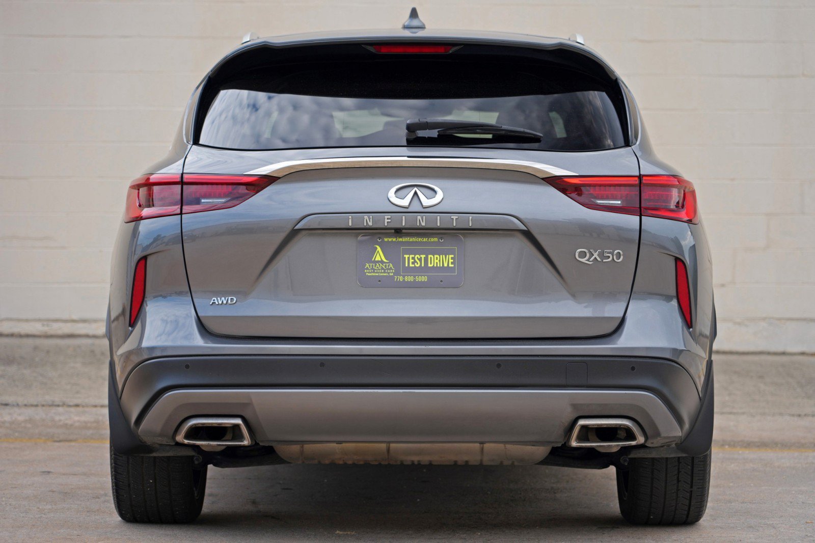 Used 2021 INFINITI QX50 Luxe w/ Appearance Package AWD/4WD image 10