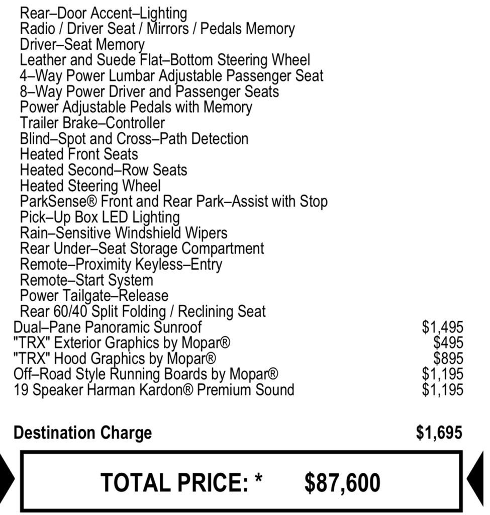 Used 2021 RAM 1500 TRX w/ TRX Level 2 Equipment Group image 24