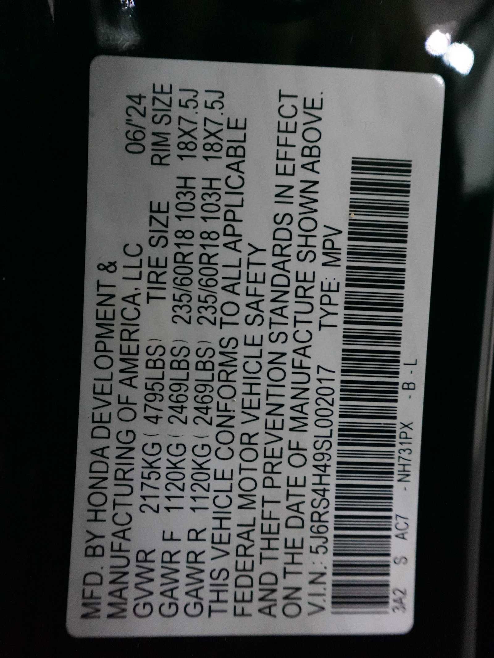 Certified 2025 Honda CR-V EX image 30