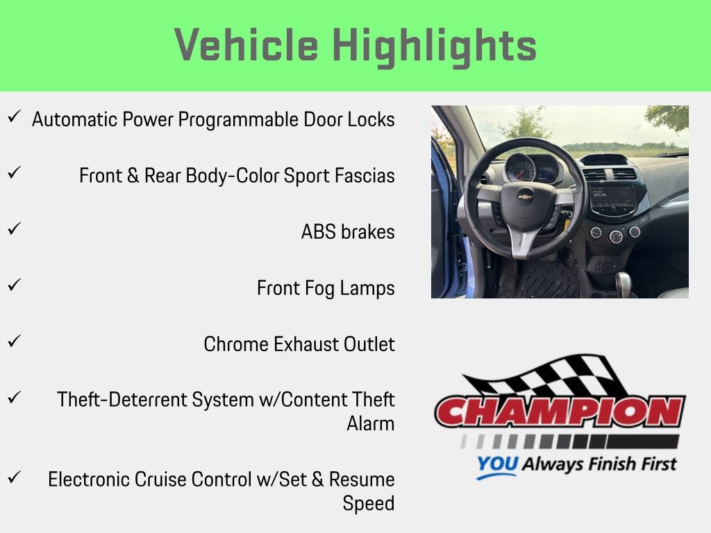 Used 2014 Chevrolet Spark LT FWD image 12