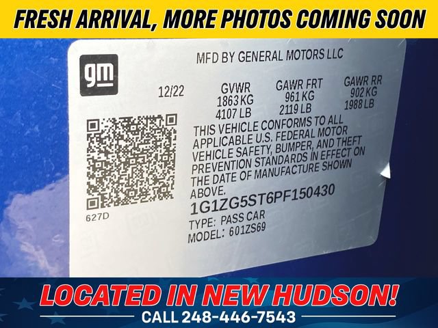 Used 2023 Chevrolet Malibu RS FWD image 14