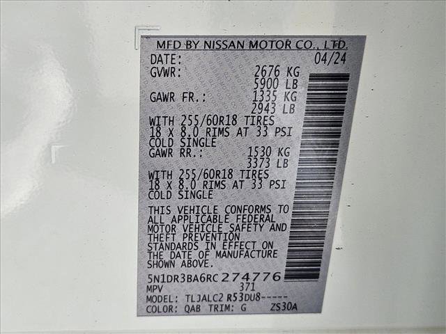 Used 2024 Nissan Pathfinder SV image 24