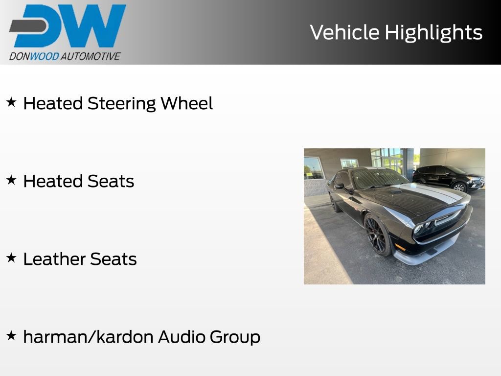 Used 2014 Dodge Challenger SRT8 w/ Harman/Kardon Audio Group RWD video 2