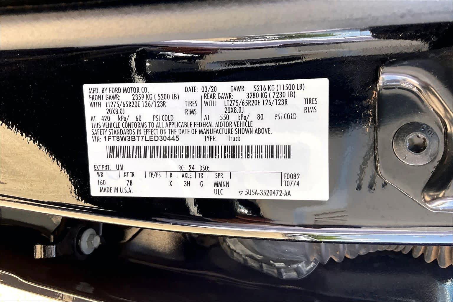 Used 2020 Ford F350 Platinum AWD/4WD image 35