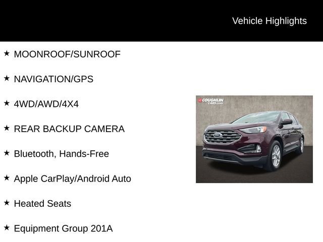 Used 2022 Ford Edge SEL w/ Convenience Package AWD/4WD image 2