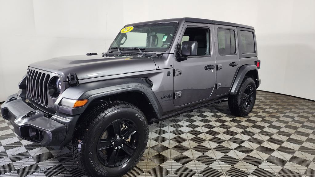 Used 2021 Jeep Wrangler Unlimited Sport image 3