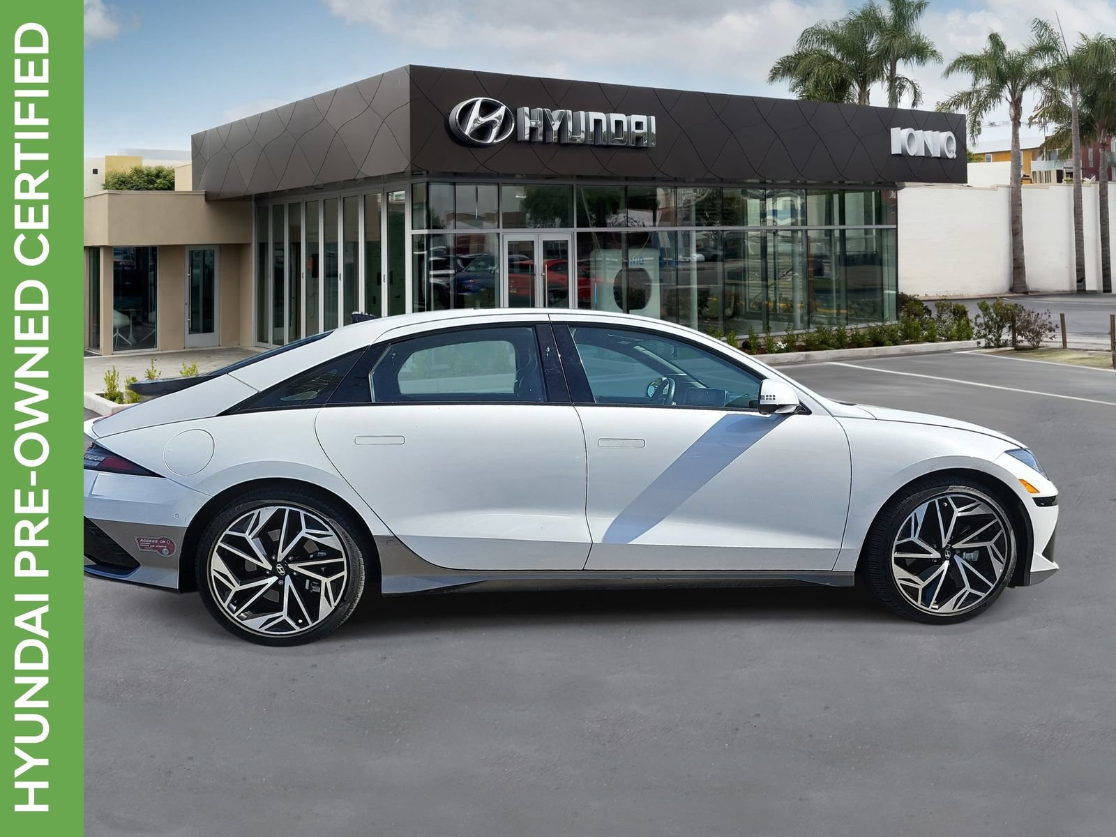 Certified 2023 Hyundai Ioniq 6 Limited w/ Cargo Package RWD image 2