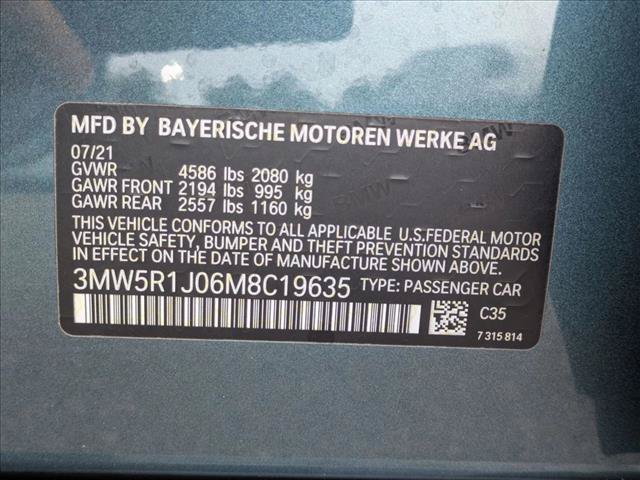 Used 2021 BMW 330i Sedan w/ Premium Package RWD image 17