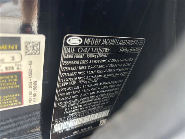 Used 2018 Land Rover Range Rover Supercharged AWD/4WD image 24