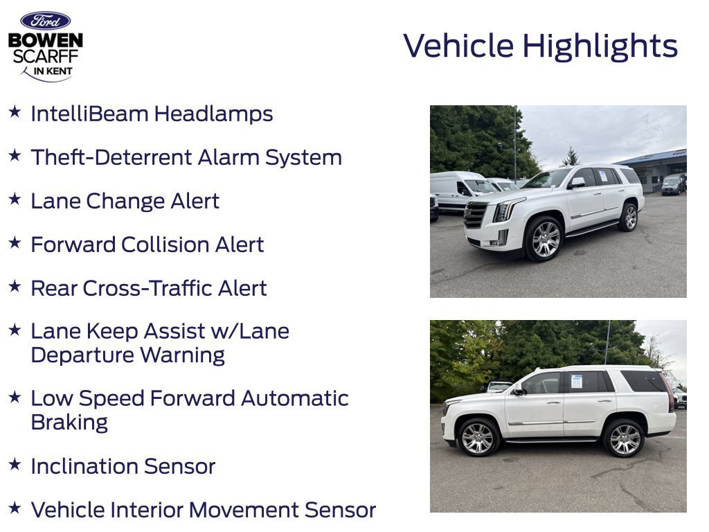Used 2017 Cadillac Escalade Luxury AWD/4WD image 12