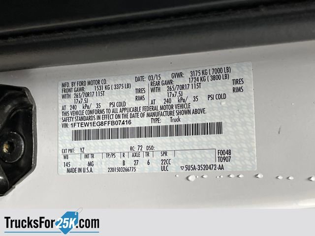 Used 2015 Ford F150 XLT image 38