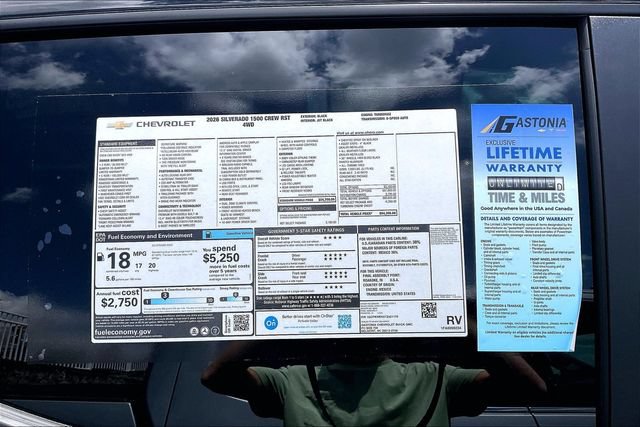 New 2026 Chevrolet Silverado 1500 RST w/ RST Select Package AWD/4WD image 13